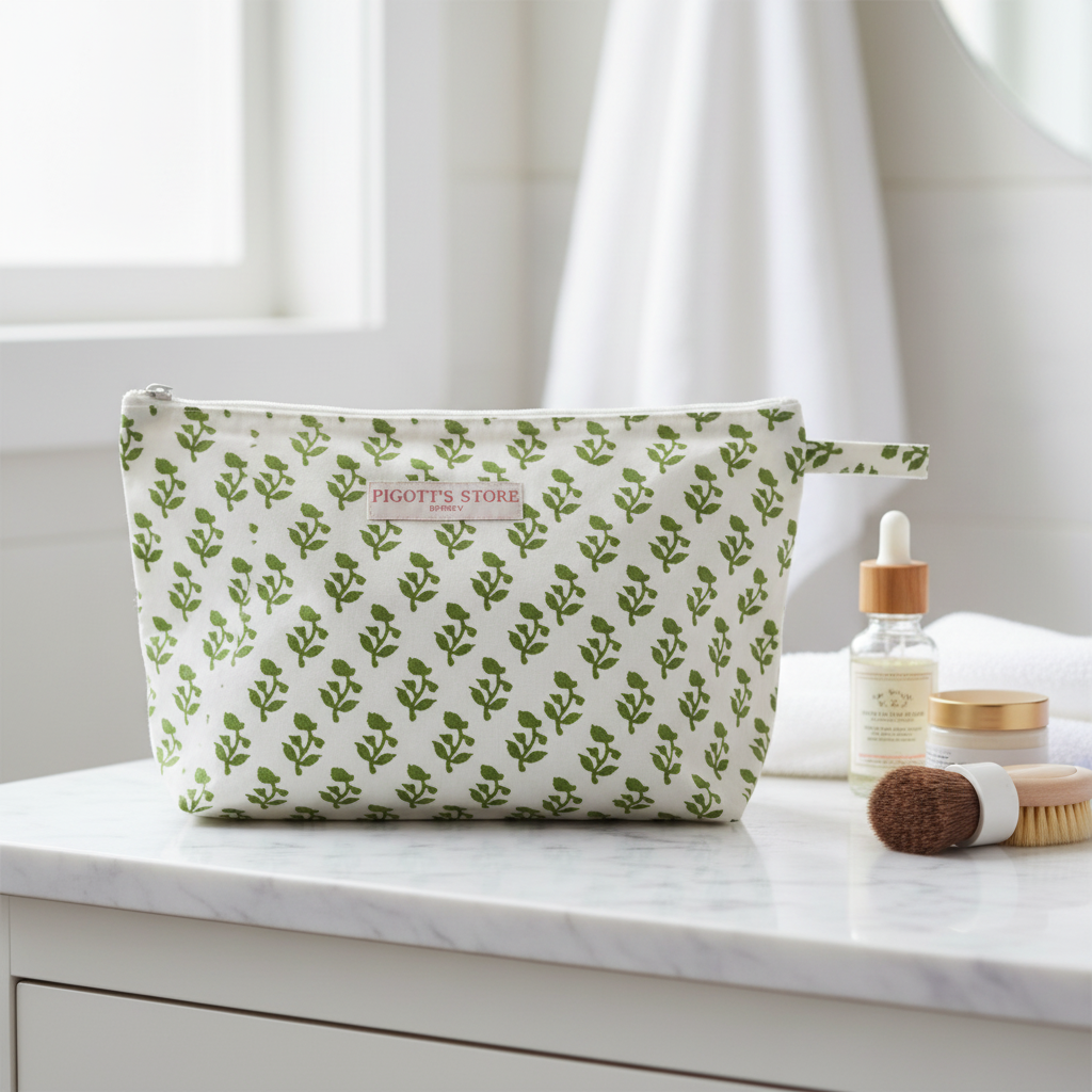 Medium Wash Bag - Small Tree