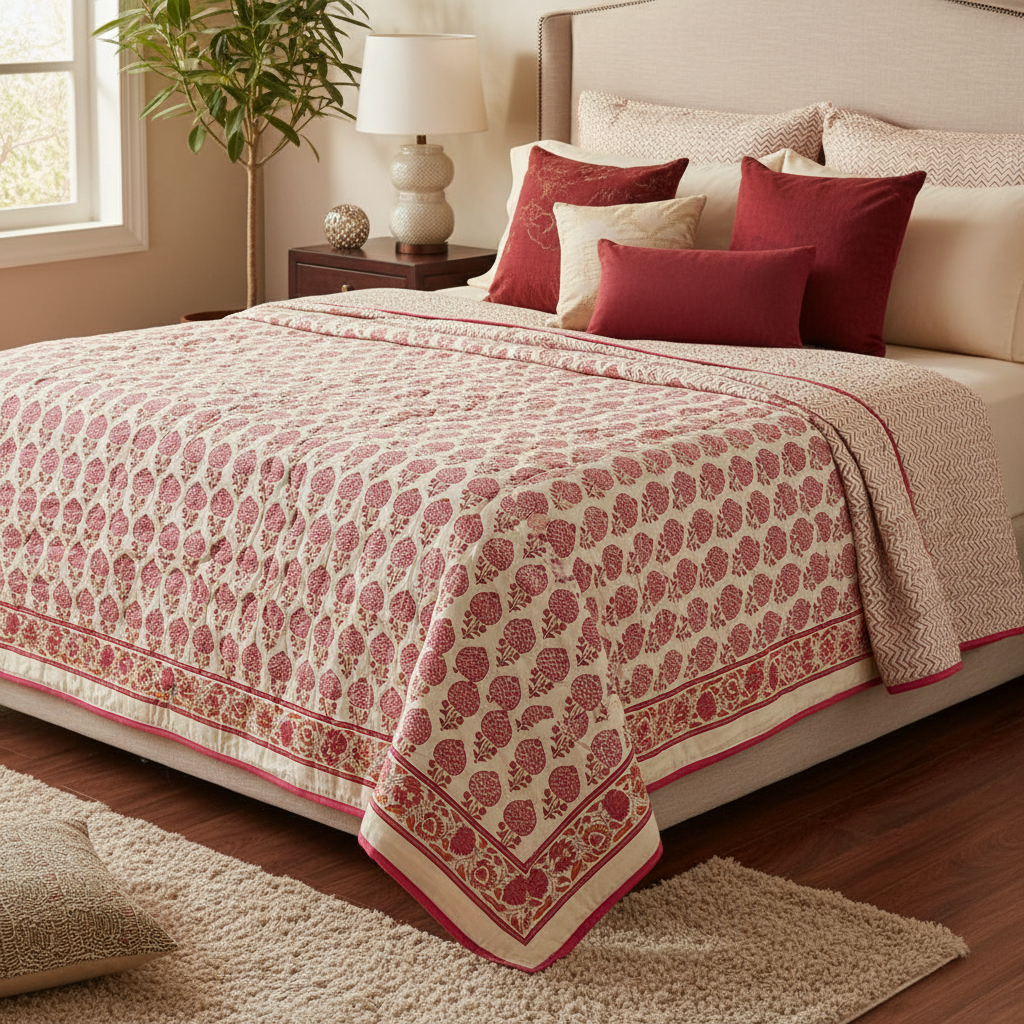 Quilt - Moghul Rose