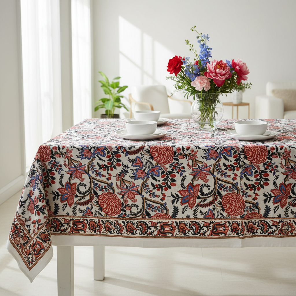 Tablecloth - Rect - New Rose