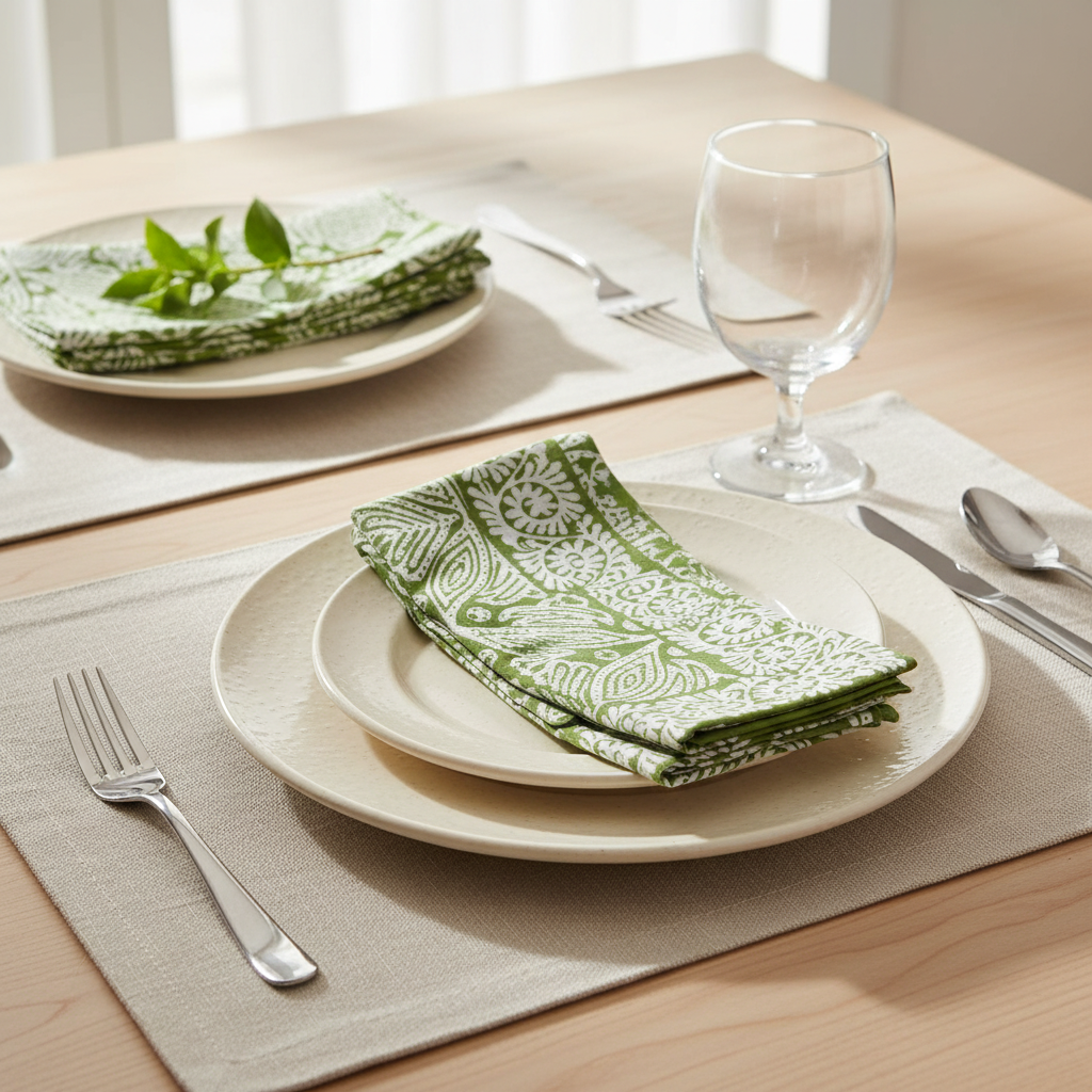 Napkins - Square Flower