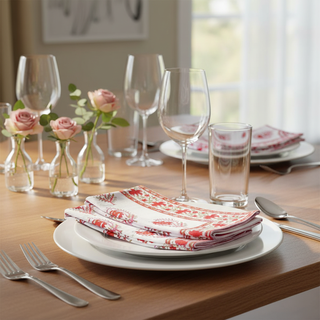 Napkins - Stripe Buta