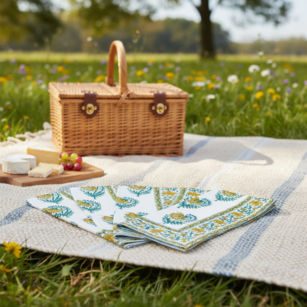 Napkins - Stripe Buta