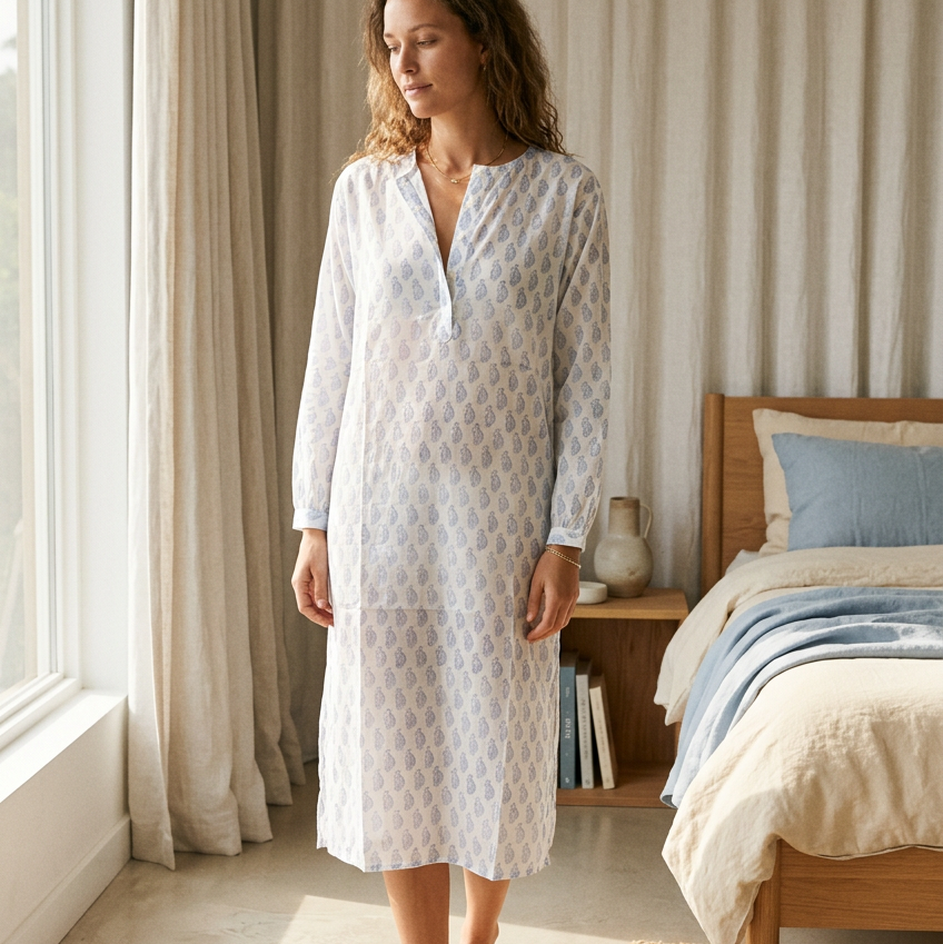 Nightshirt - Paisley