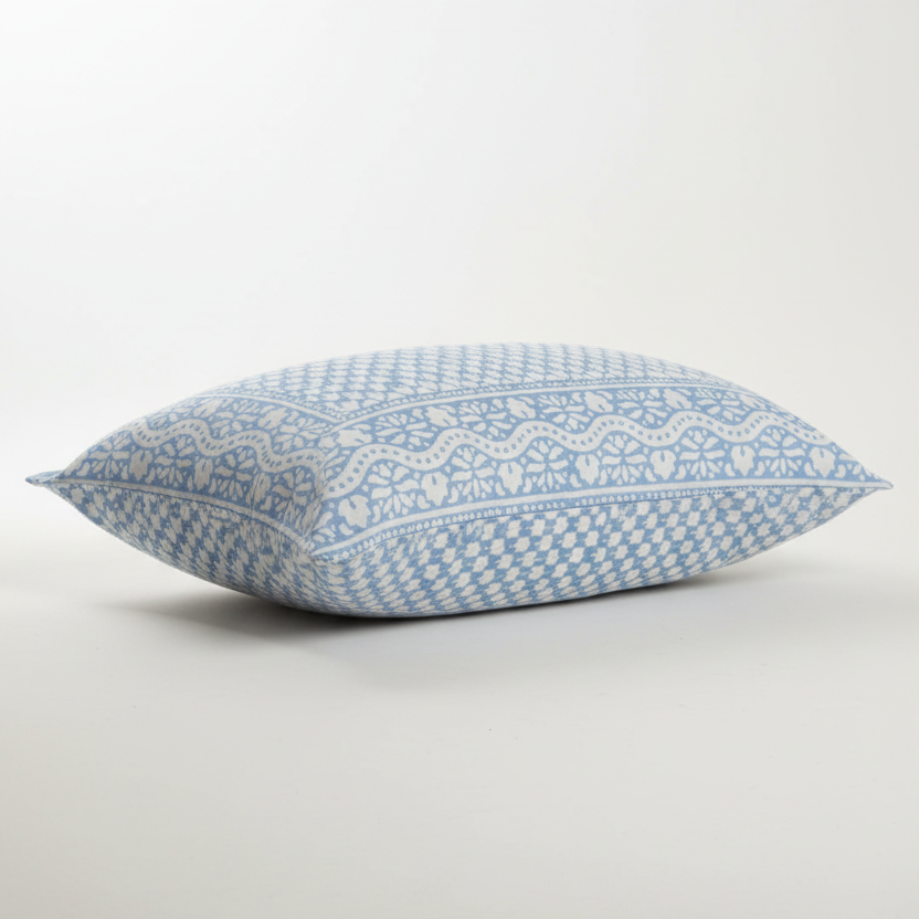 Pillow Case - Block Printed - Chicken Feet