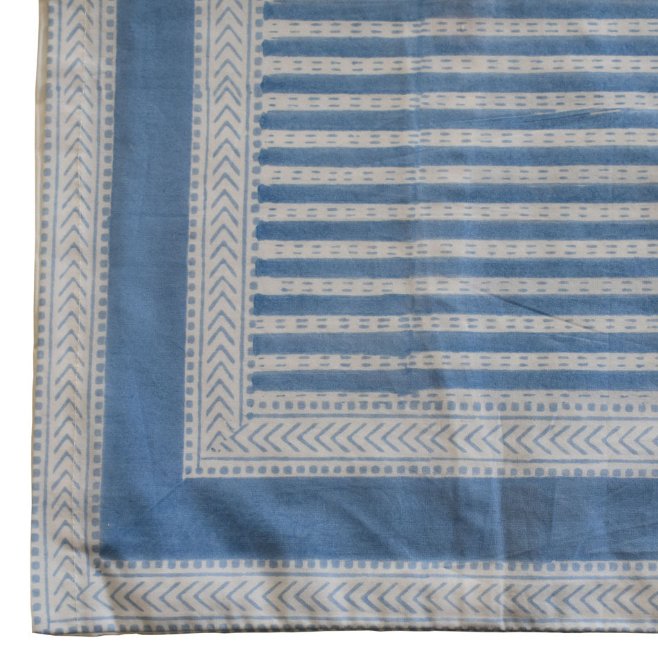 Pillow Case - Block Printed - Stripe Stripe