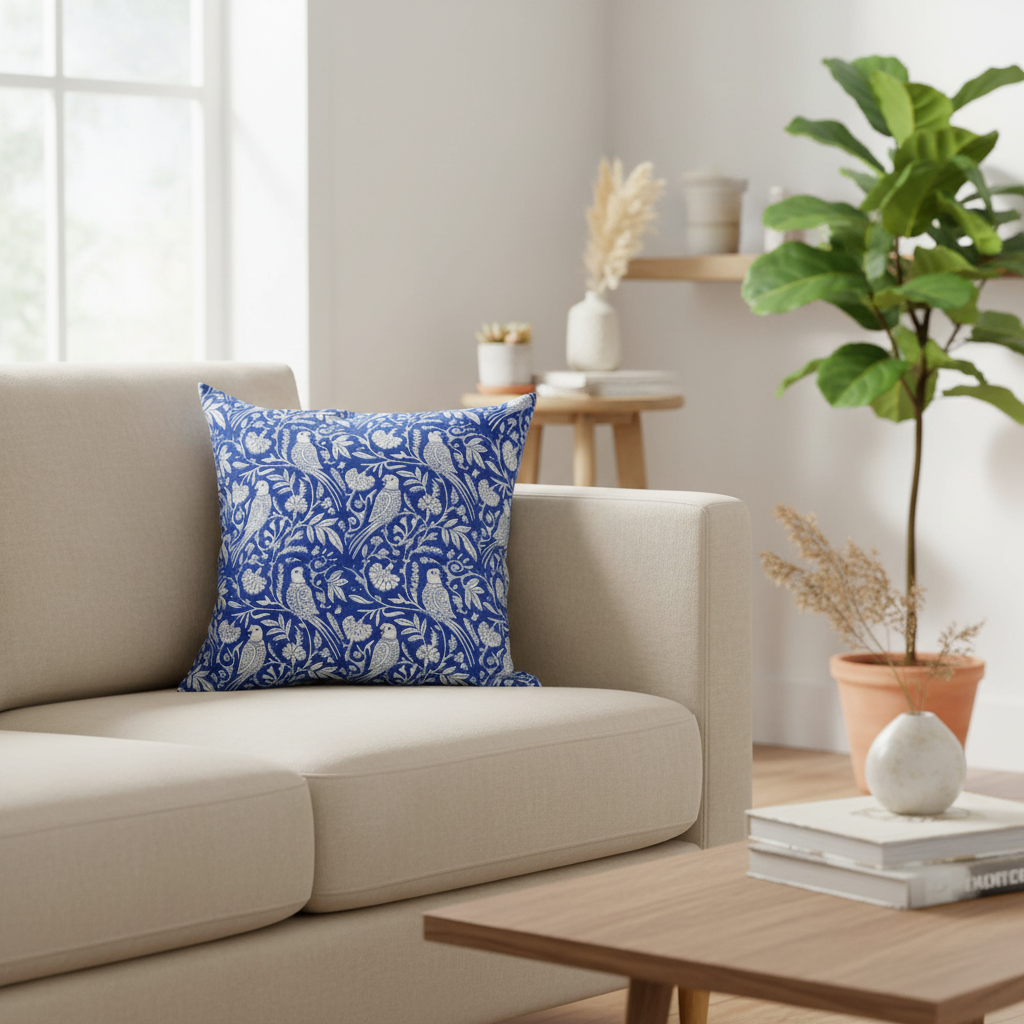 Parrot Cushion Cover 50 x 50cm