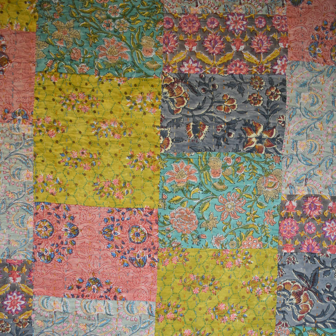 Patchwork Kantha - Double W: 2.35 H: 2.6