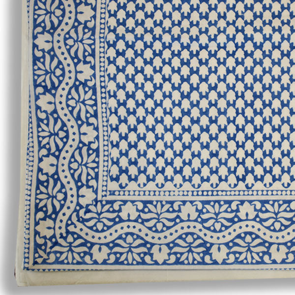 Pillow Case - Block Printed - Chicken Feet