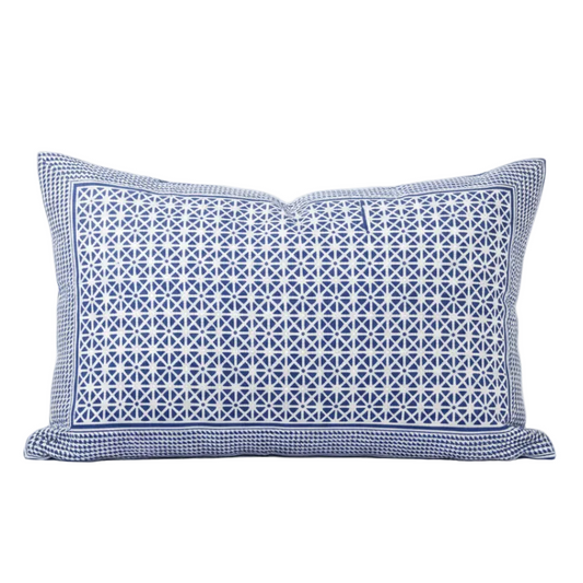 Pillow Case - Block Printed - Sunflower