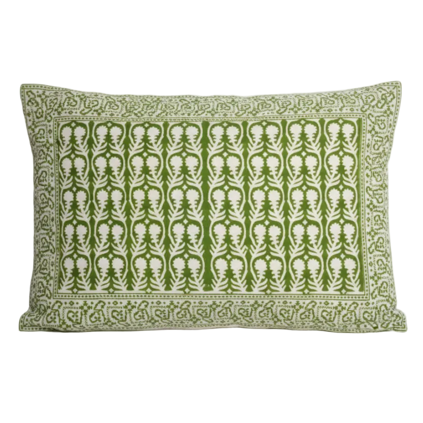 Pillow Case - Block Printed - Sally
