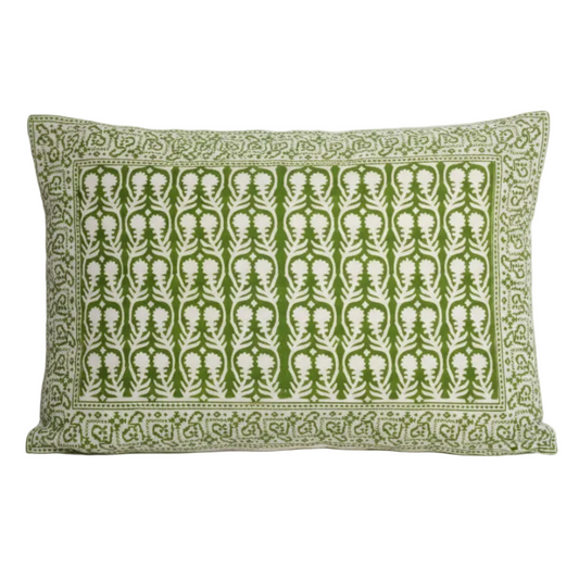 Pillow Case - Block Printed - Sally