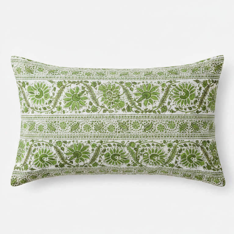 Pillow Case - Block Printed - Indian Summer