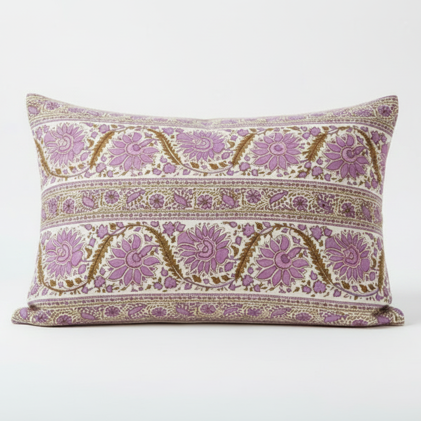Pillow Case - Block Printed - Indian Summer