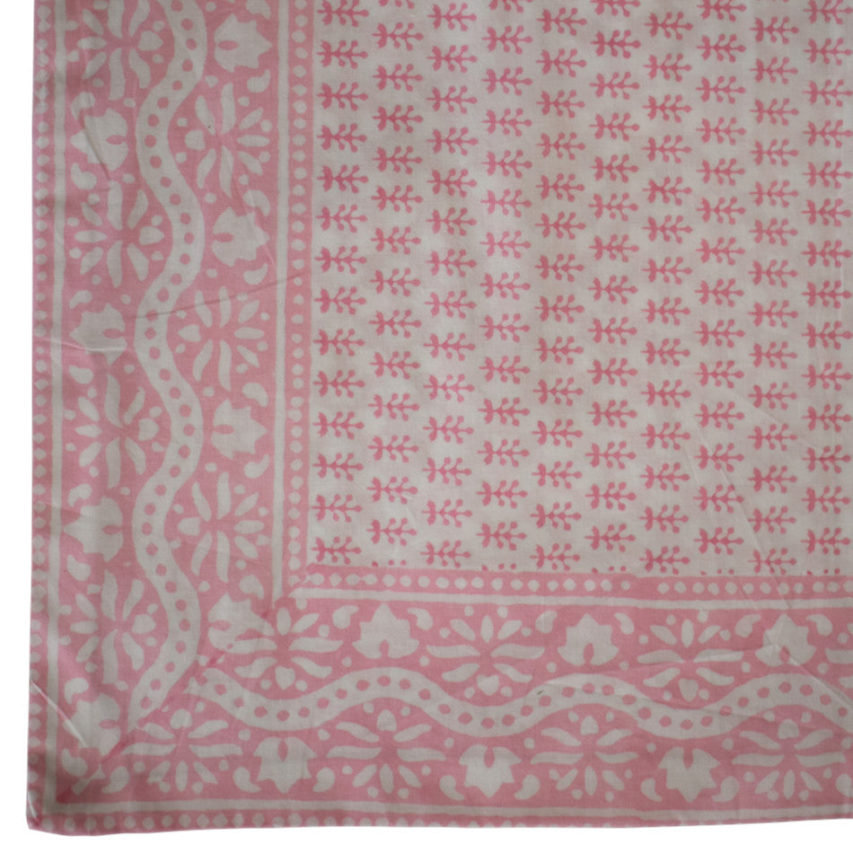 Pillow Case - Block Printed - Chicken Feet
