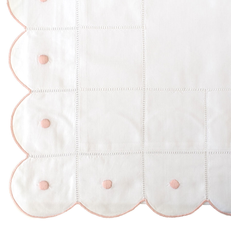 Pillowcase Scallop Dot