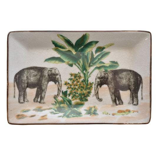 Rectangular Le Raj Plate PT334