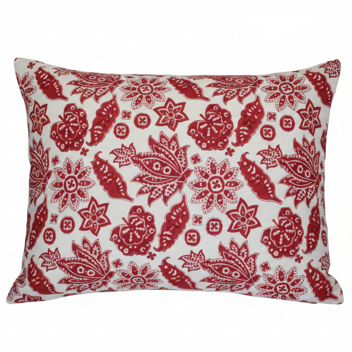 Cushion Cover  Block Print  Large Rect. 60x45