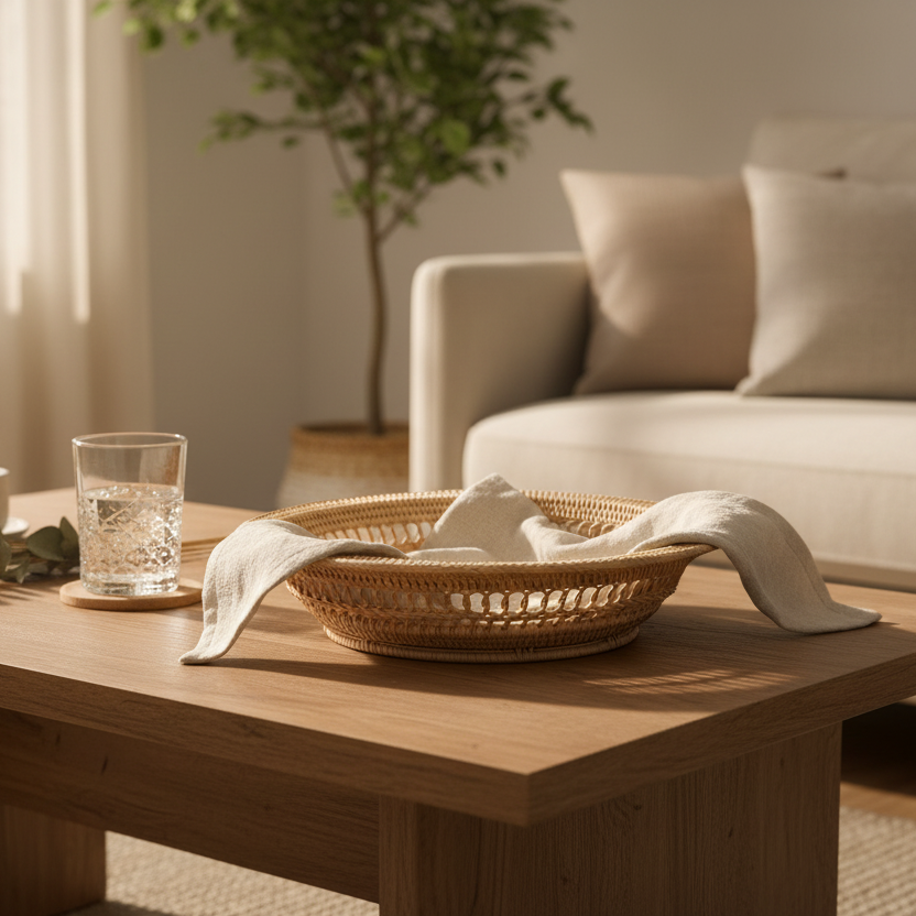 Round Serving Tray 3-2