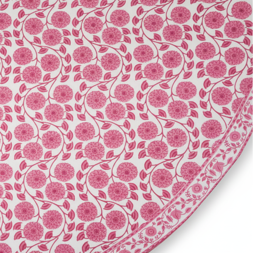 Tablecloth - Round - Lotus Sunflower