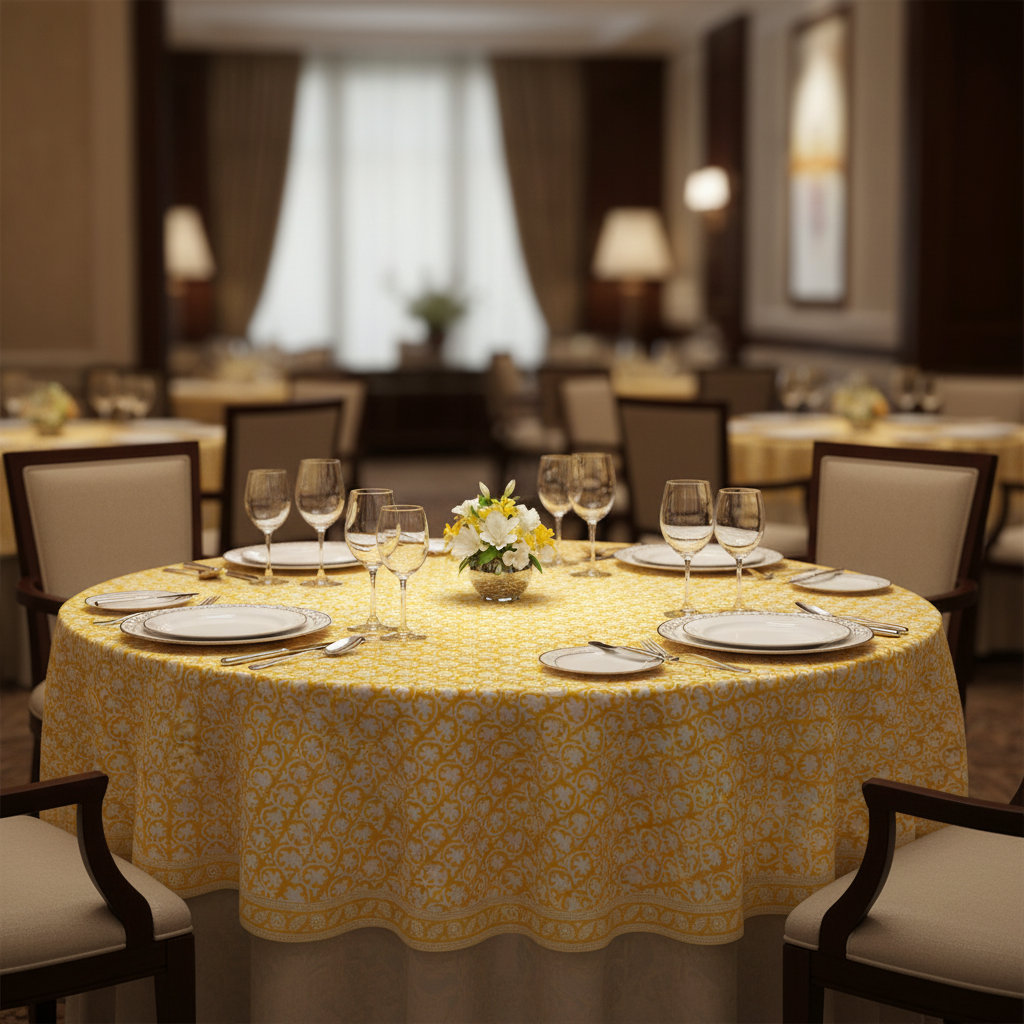 Tablecloth - Round - Clover