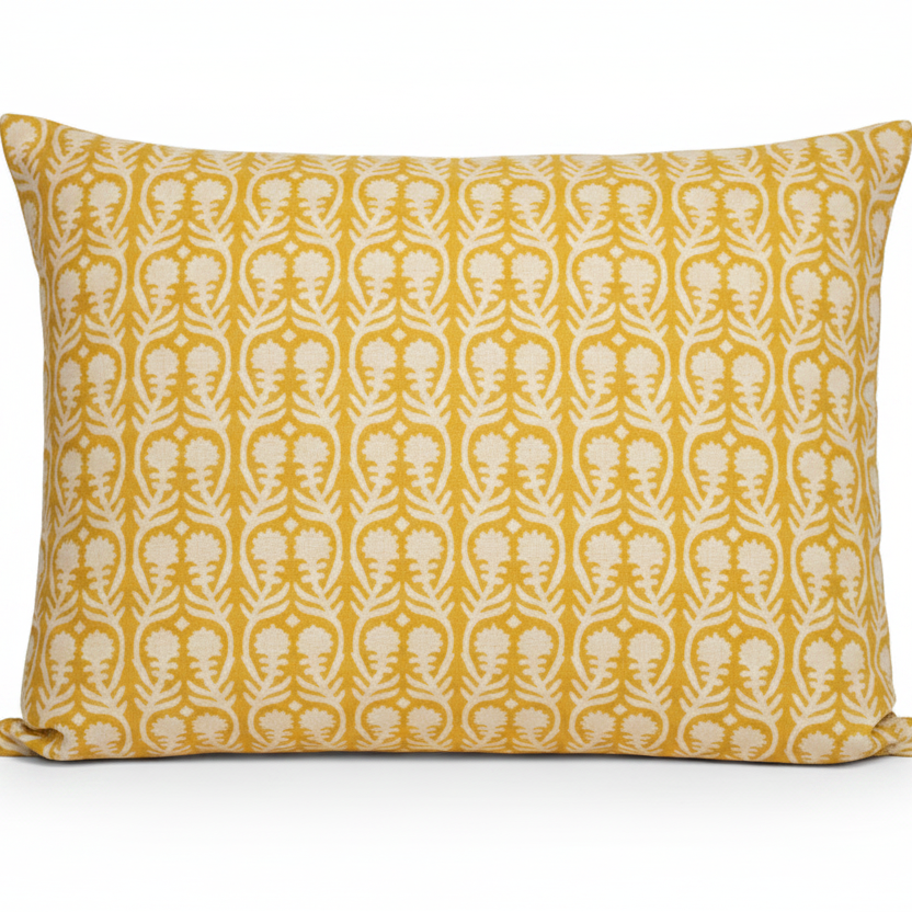 Cushion Cover  Block Print  Large Rect. 60x45