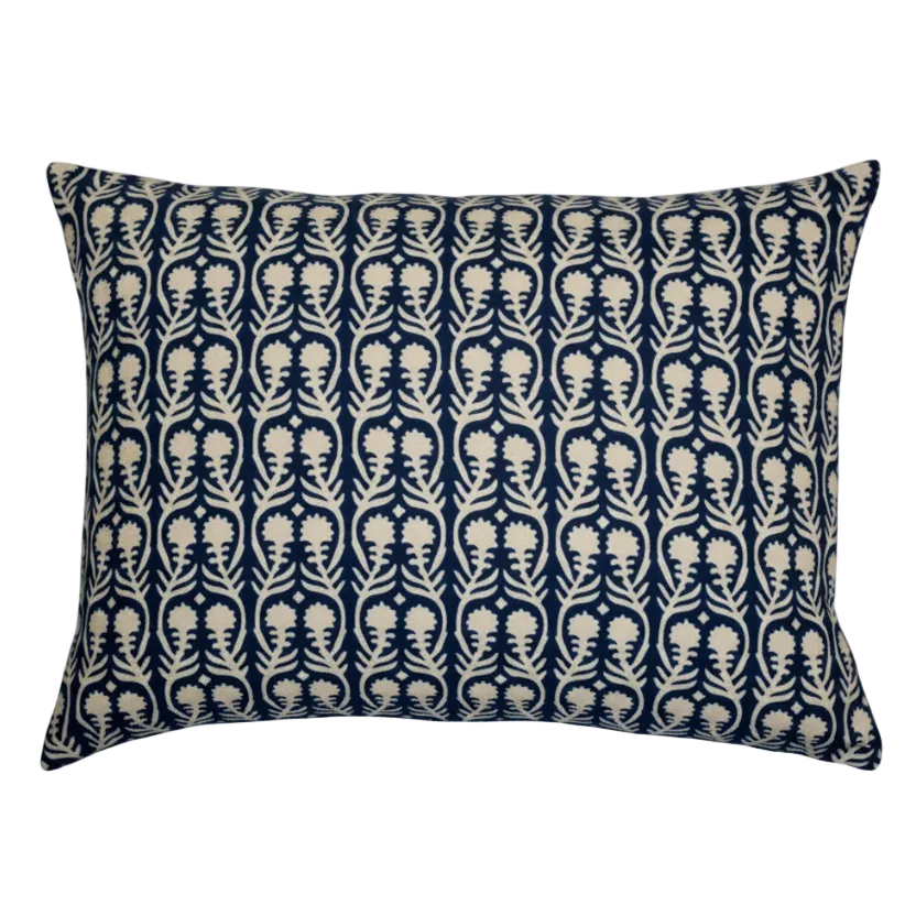 Cushion Cover  Block Print  Large Rect. 60x45