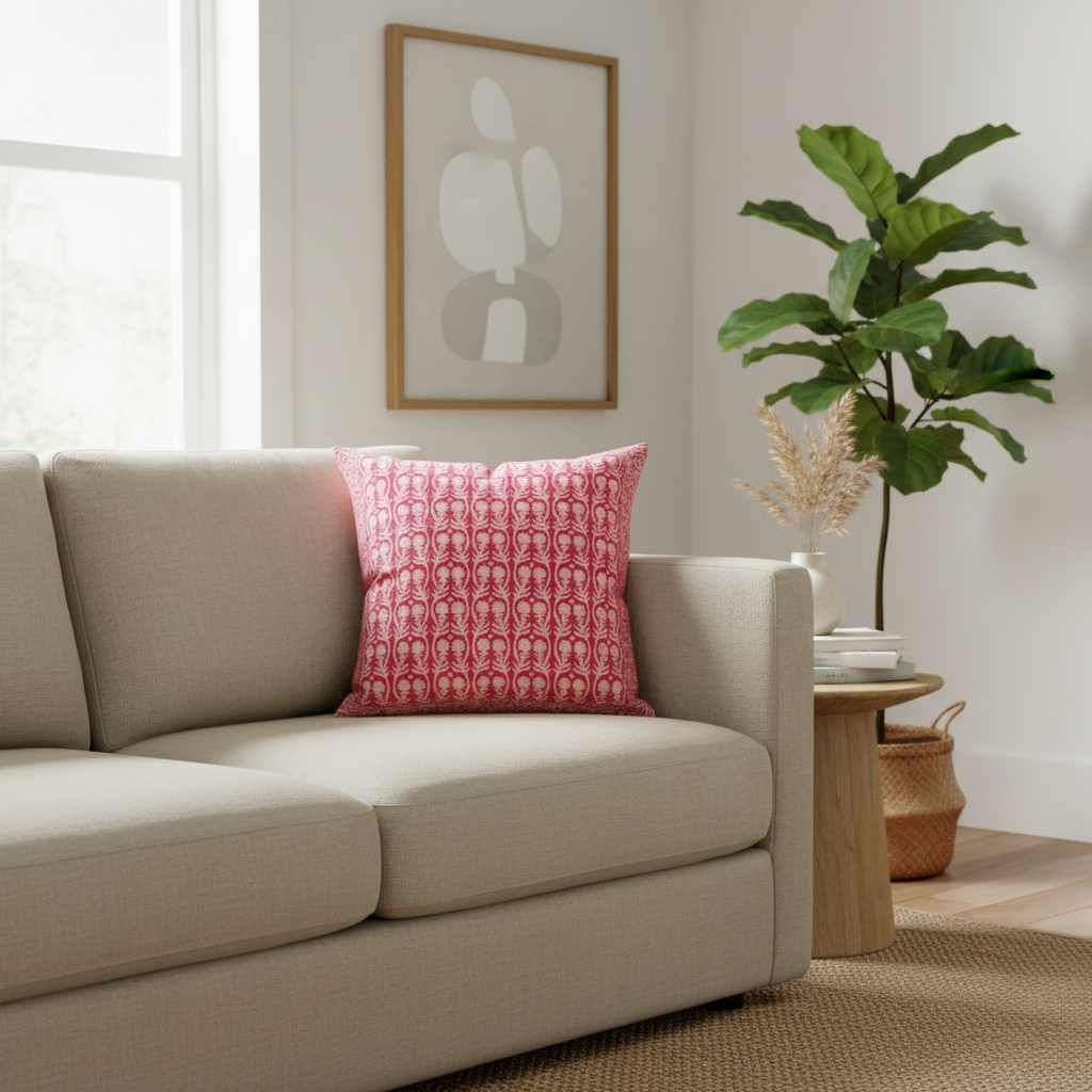 Sally Border Cushion Cover 55 x 55cm