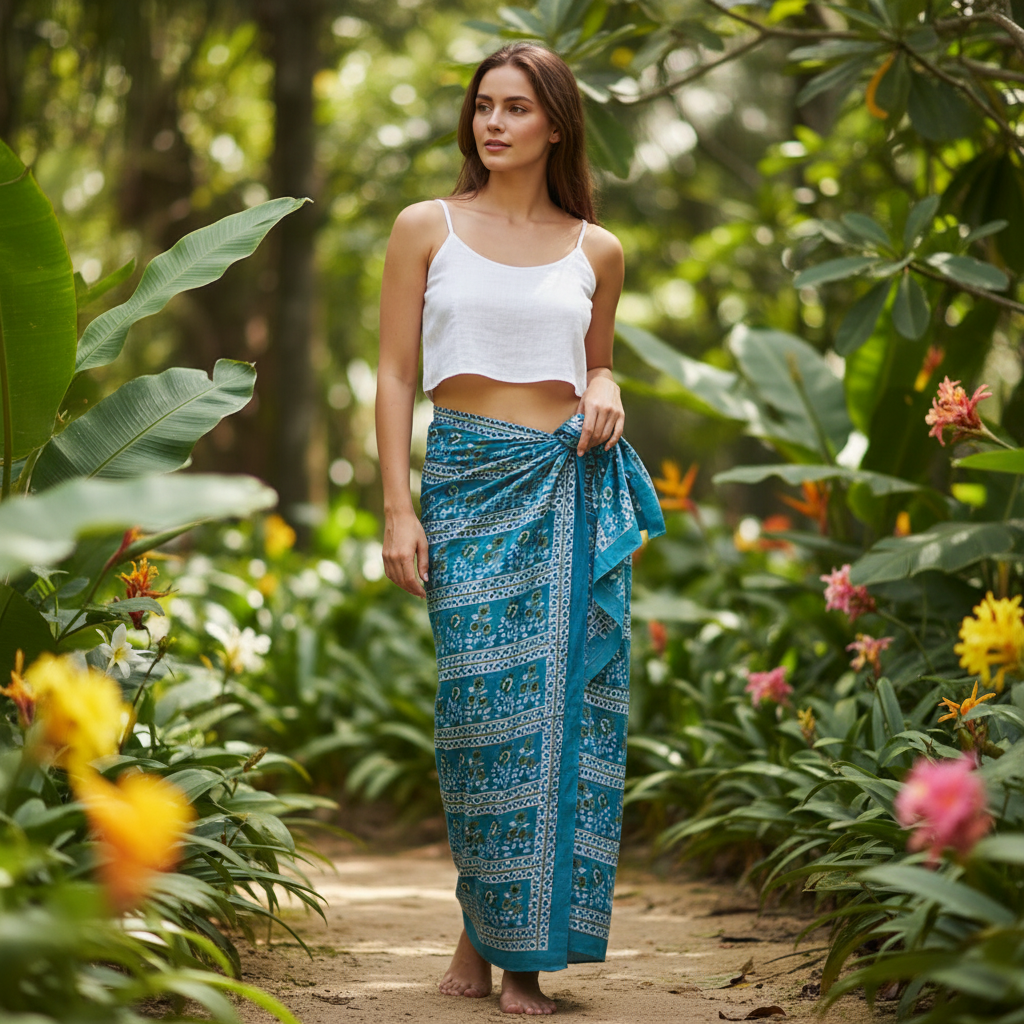 Gypsy Sarong 45x72"