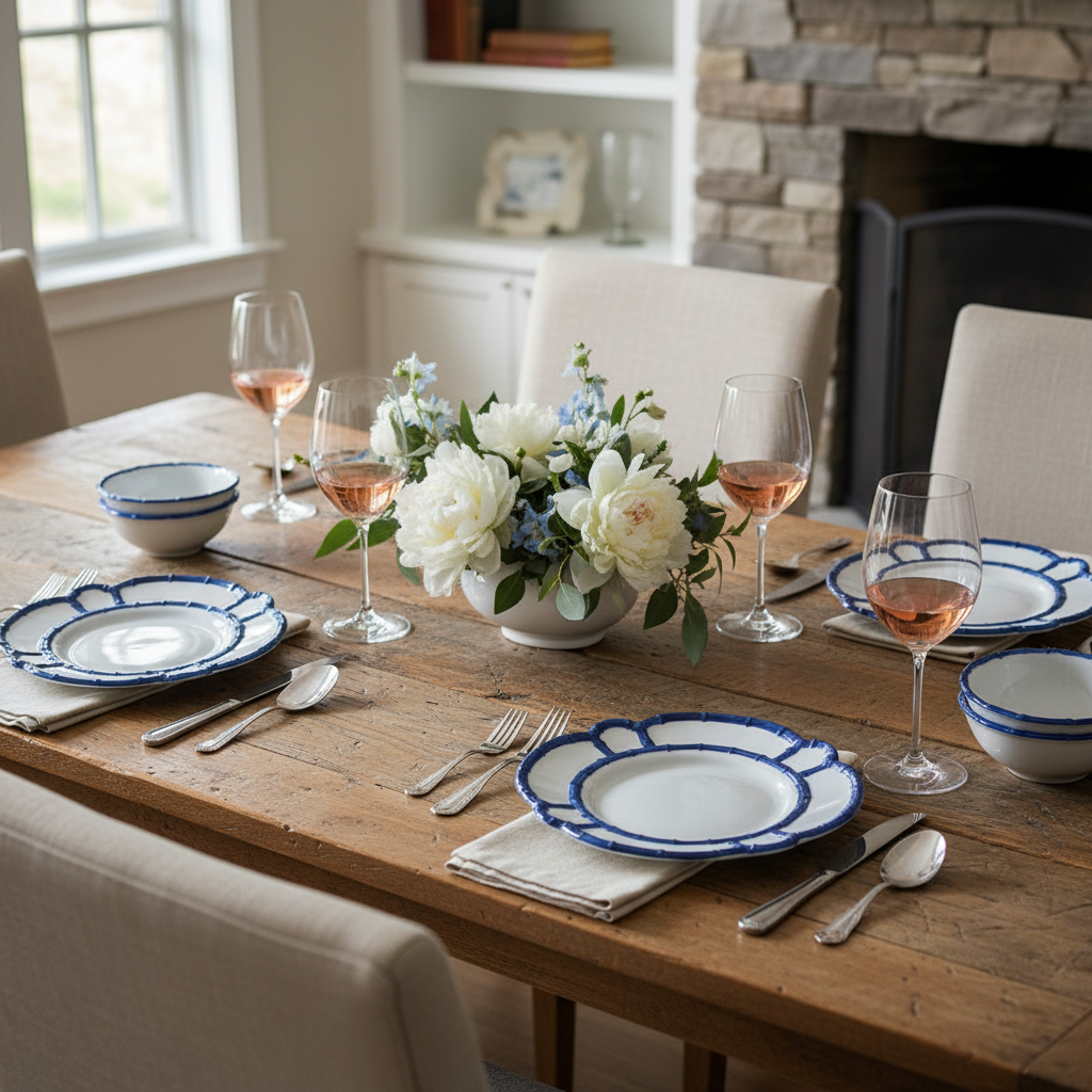 Set/4 Bamboo Dinner Plate
