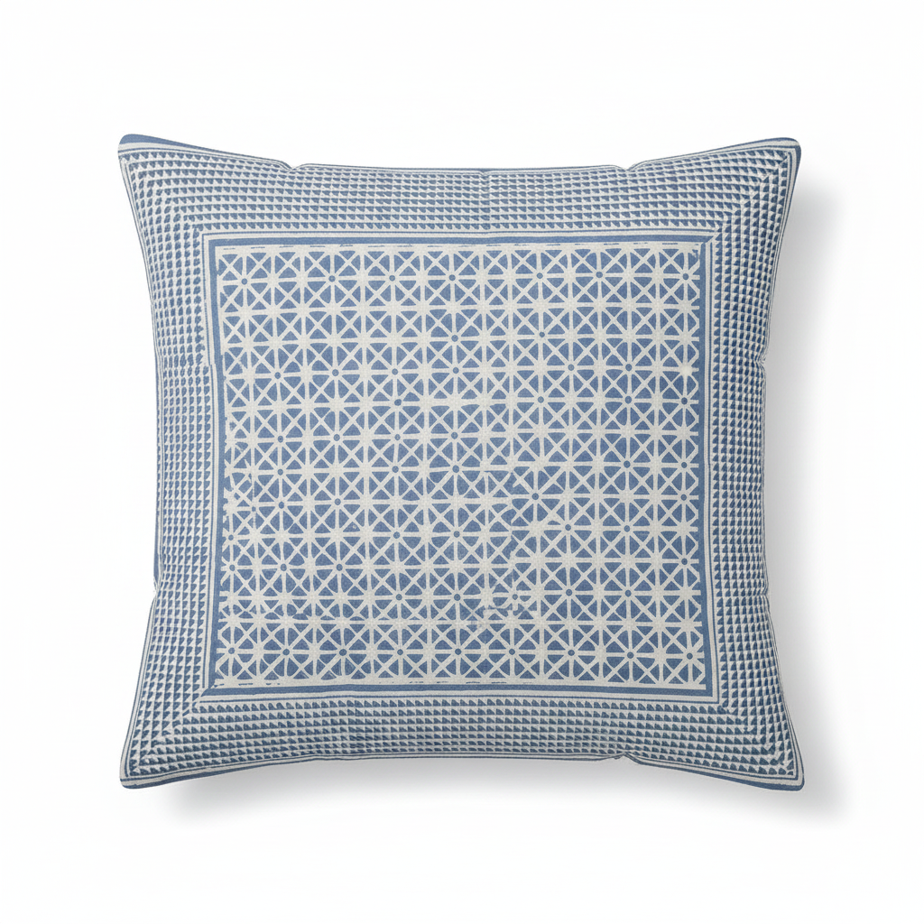 Sunflower Border Cushion Cover 55 x 55cm