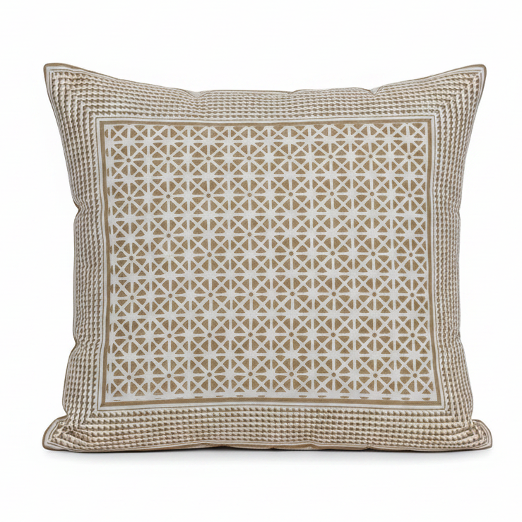Sunflower Border Cushion Cover 55 x 55cm
