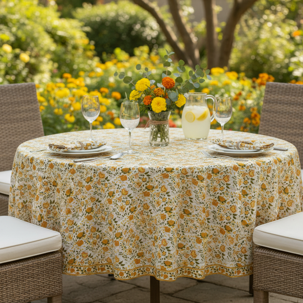 Tablecloth - Round - GN Jal