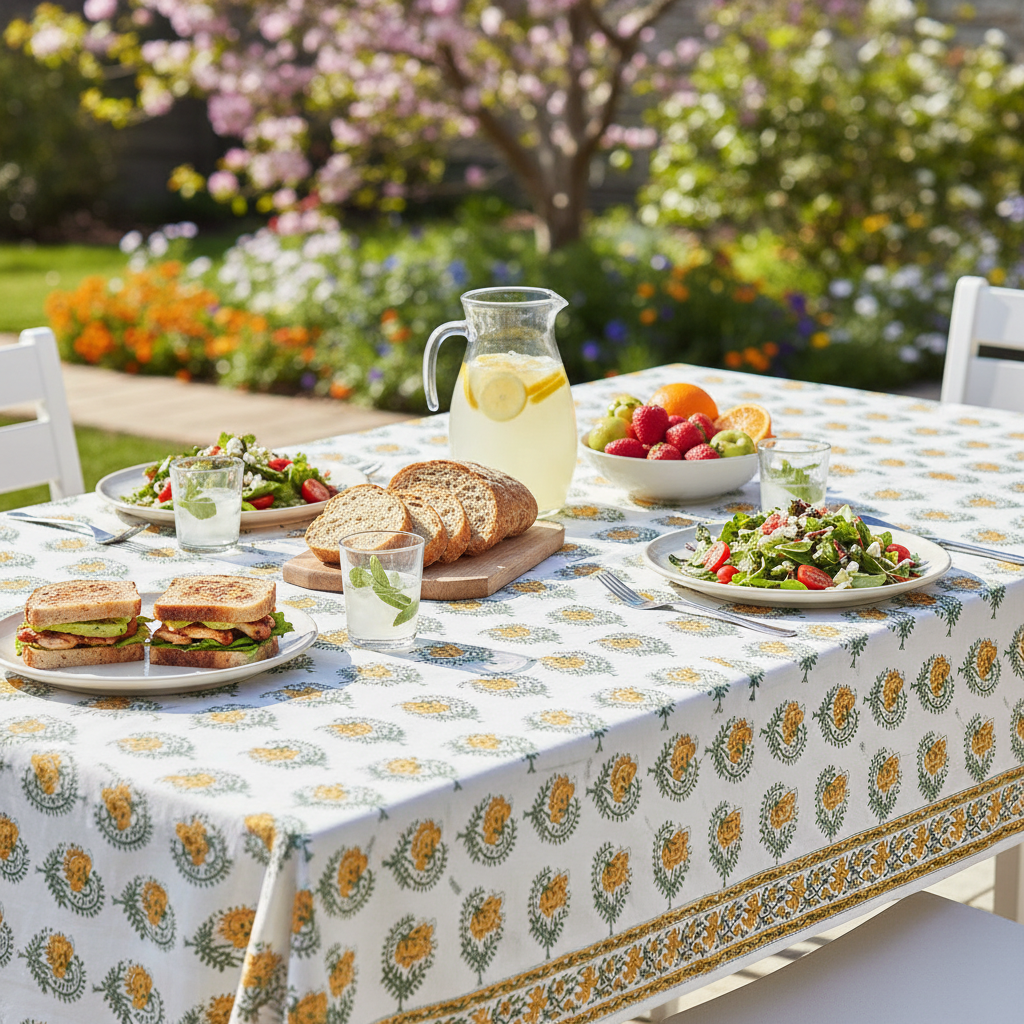 Tablecloth - Rect - Stripe Buta