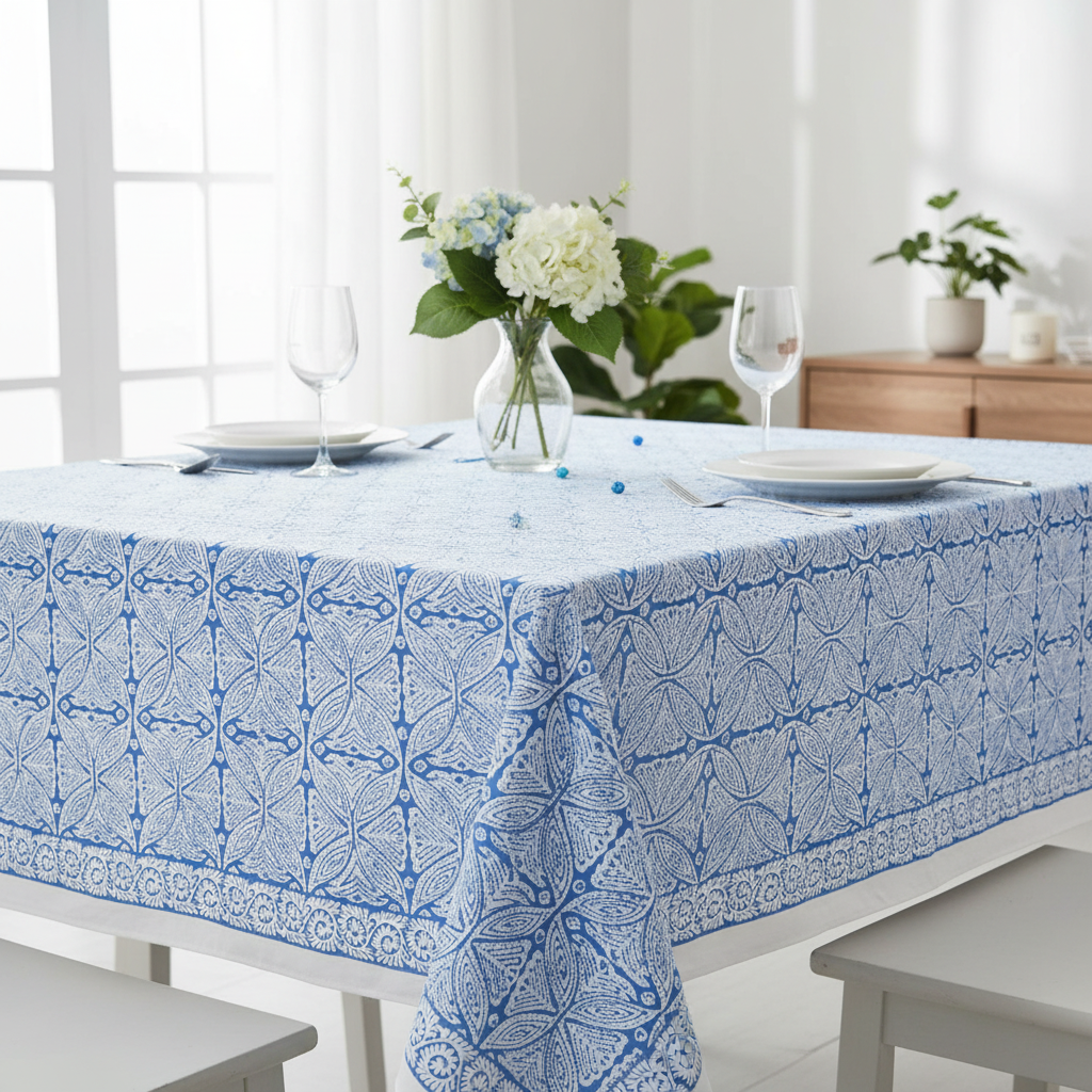 Tablecloth - Rect - Square Flower