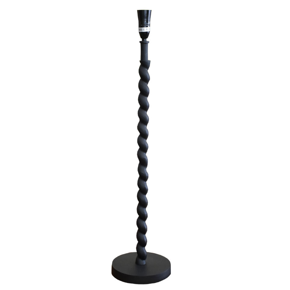 Tall Twist Table Lamp