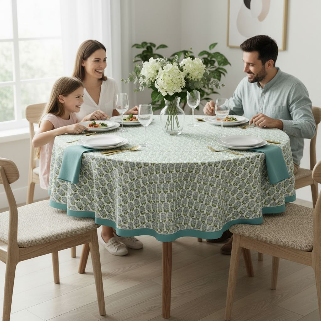 Tablecloth - Round - Bumble