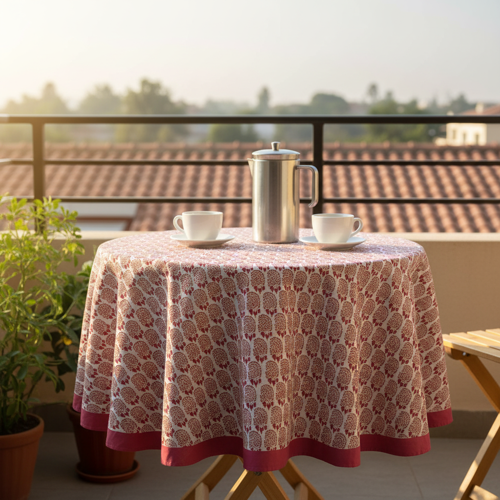 Tablecloth - Round - Bumble