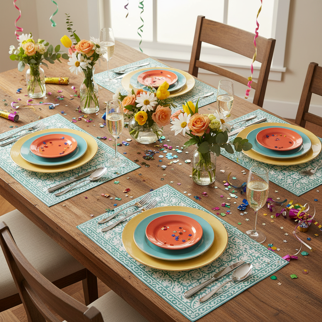 Clover Table Mats x 2