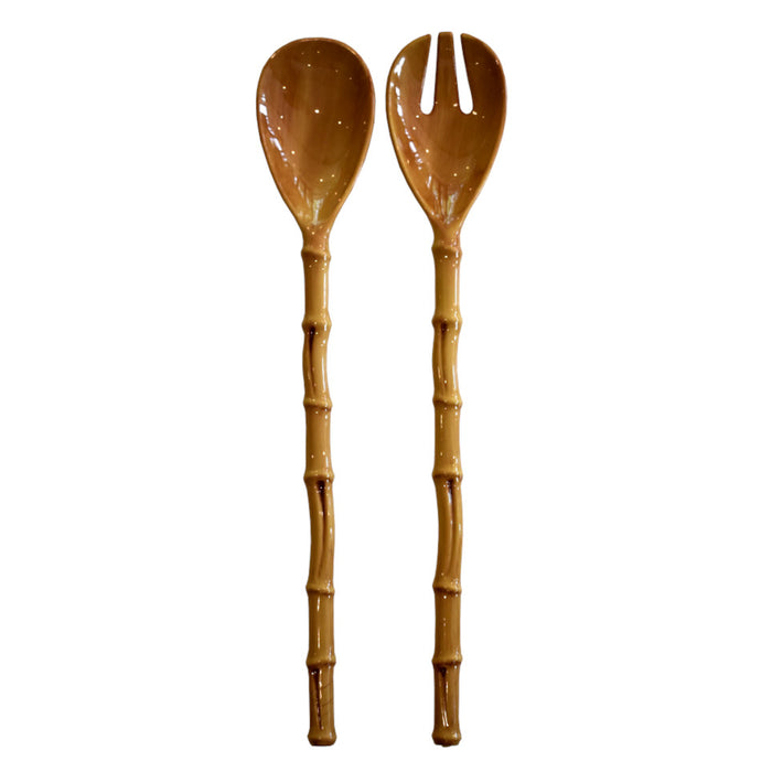 Bamboo Touch Accent Salad Servers