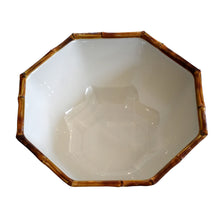 Load image into Gallery viewer, Bamboo Touch Octagonal Serving Bowl