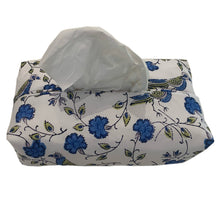 Load image into Gallery viewer, Fabric Tissue Box Cover Bird Jal at Pigott&#39;s Store
