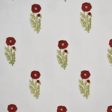 Load image into Gallery viewer, Sunflower Buta Hand Block Printed Cotton Fabric at Pigott&#39;s Store