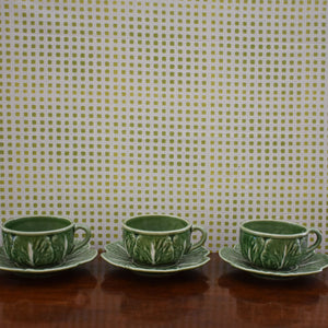 Cabbage Ware Tea Cup and Saucer at Pigott's Store