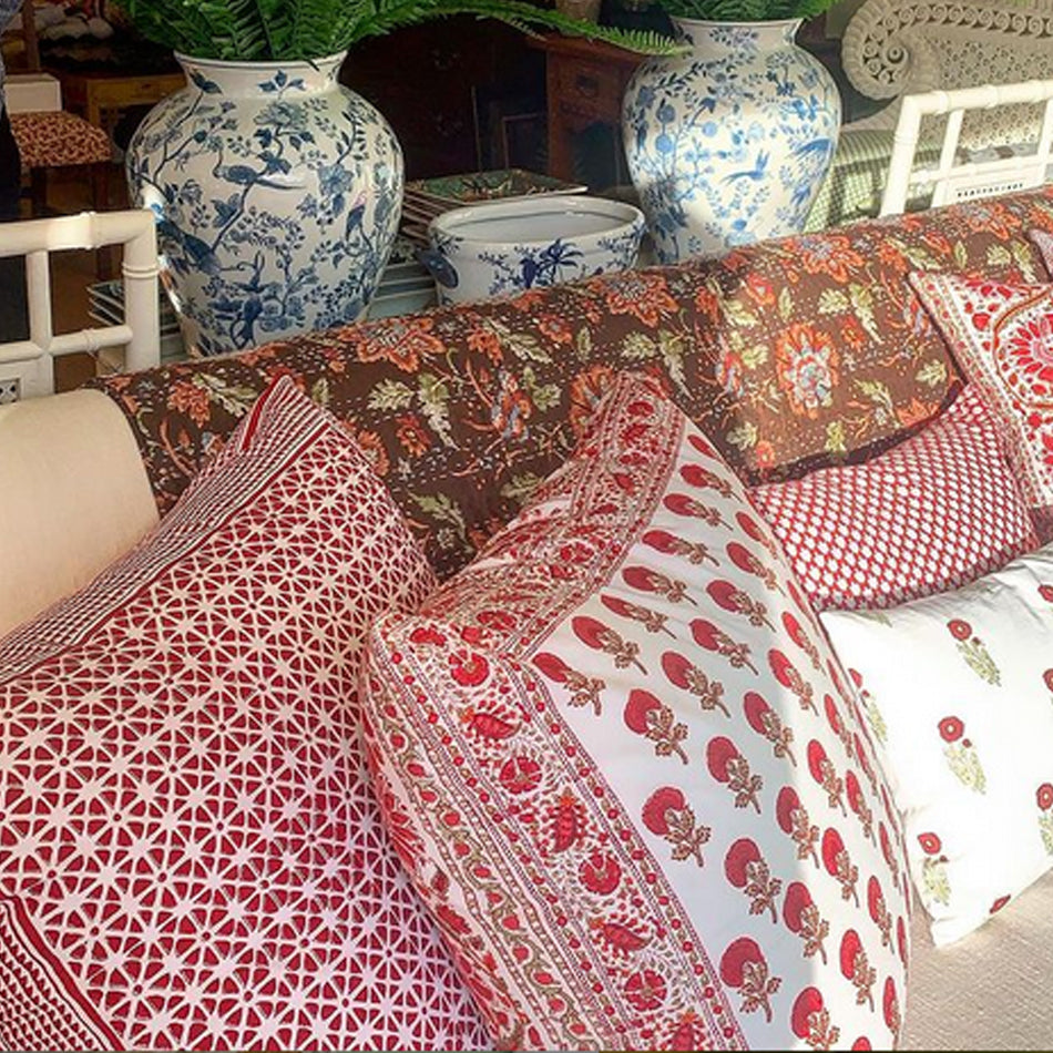 Sunflower Border Cushion Cover at Pigott's Store