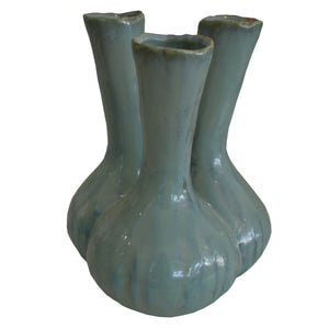 Celedon 3 Stem Ceramic Vase Large at Pigott's Store