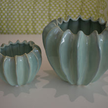 Load image into Gallery viewer, Celedon Gourd Vase at Pigott&#39;s Store