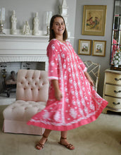 Load image into Gallery viewer, Chikankari silk dress at Pigotts Store