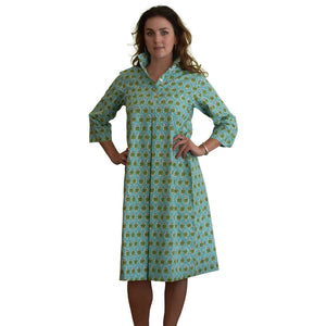 Collared Dress Spice Long at Pigott's Store