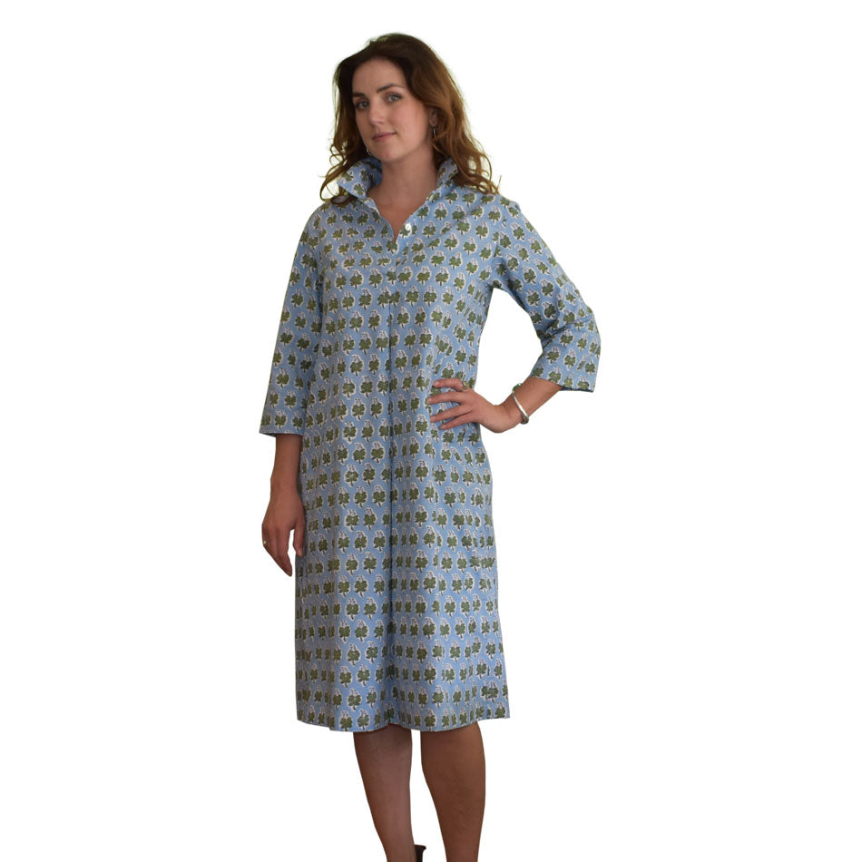 Collared Dress Spice Long at Pigott's Store