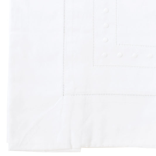 Dot Pillow Case White at Pigott's Store